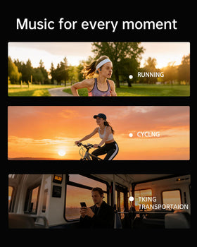 Vonlaxi built-in mic enables clear calls during workouts and outdoor activities