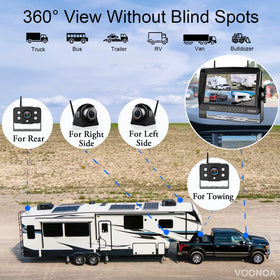 VOONOA side camera right supports safe lane changes