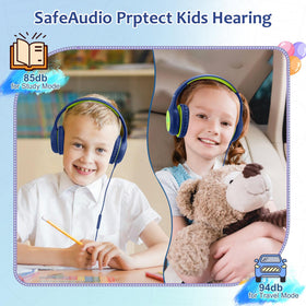 Voopwink 40mm drivers deliver clear stereo for classes and games.