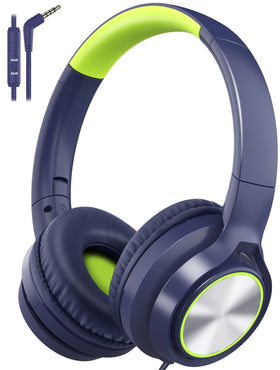 Voopwink kids headphones folded compact for easy travel and storage.