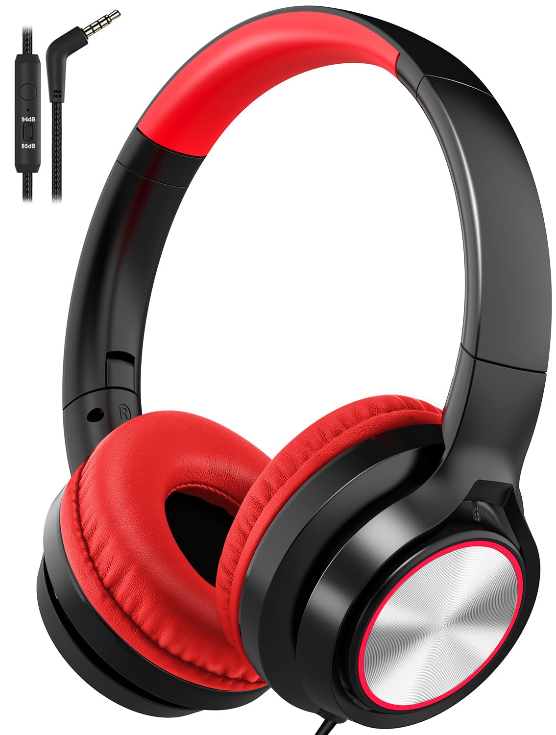 Voopwink kids headphones with built-in microphone for clear classroom communication