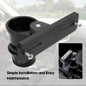 Vornalex cockpit radio mount keeps cockpit clear without blocking mirrors.