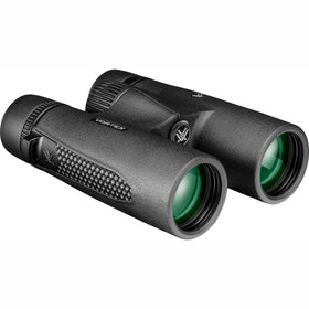 Vortex Copperhead HD 10x42 binoculars front view shows bright, outdoor-ready optics