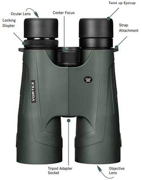 Vortex Kaibab HD binoculars waterproof and fogproof with argon purging for reliable field performance