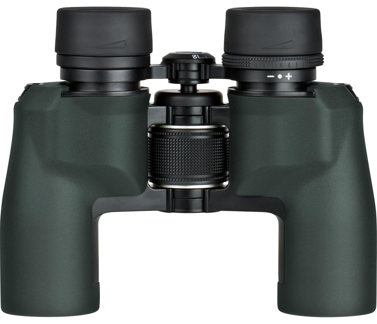 Vortex Raptor eyecups twist up for comfortable eye relief and customization