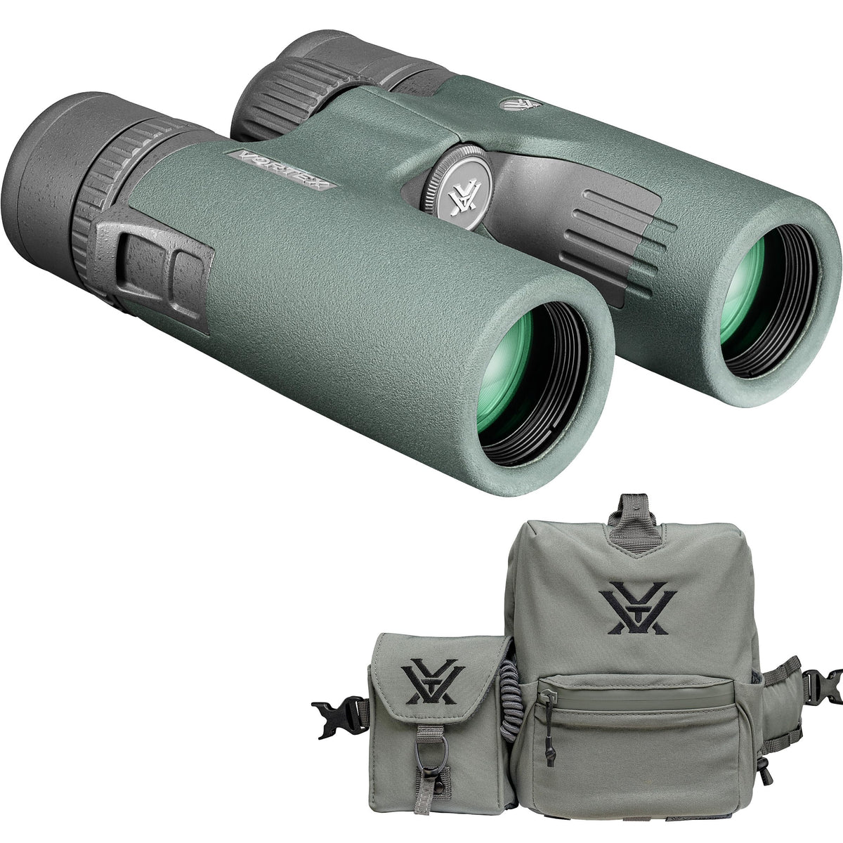 Vortex Razor UHD 10x32 binoculars with prism design for crisp, HD views.