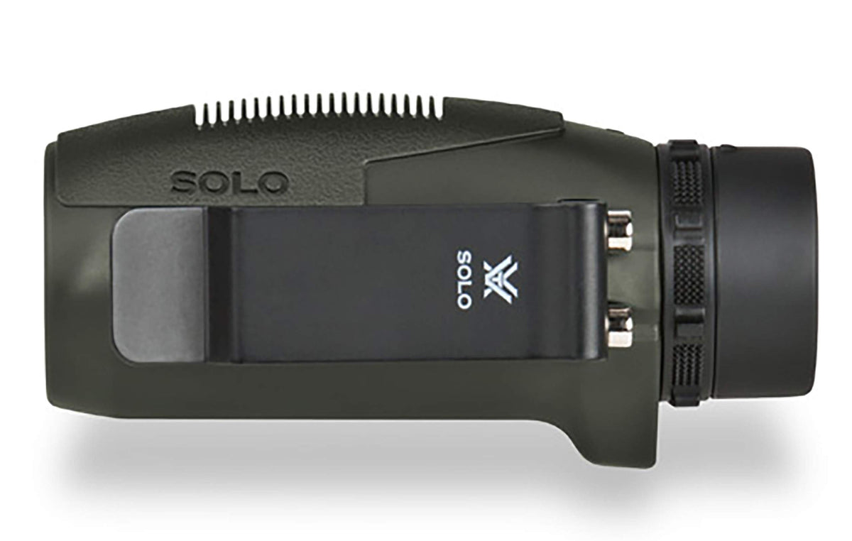 Vortex Solo monocular rubber armor and non-slip grip in rugged design