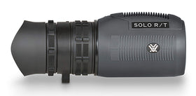 Close-up of adjustable eyecup on Vortex Solo R/T for comfortable viewing with or without glasses.