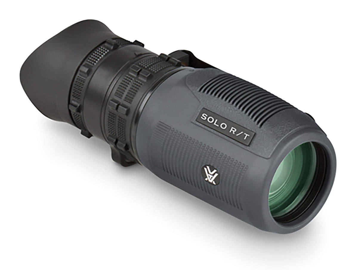 Vortex Solo R/T 8x36 monocular front view for quick scouting and handling.