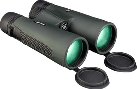 Vortex Triumph HD 12x50 binoculars close-up eyepieces for comfortable viewing.
