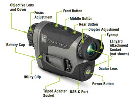 Vortex Veil 400 tripod compatibility for stable observation.