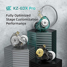 Vosaplk KZ EDX PRO dual-driver inside view suggests expansive soundstage.