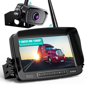 Vosaplk Nuoenx 7-inch monitor shows clear backup view for safer reversing