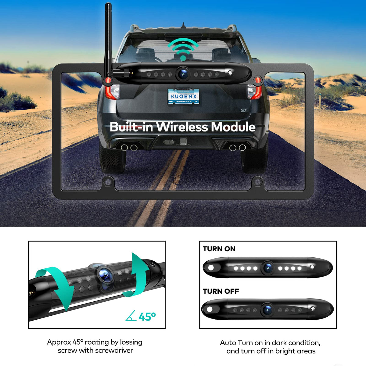 Vosaplk Nuoenx IP68K waterproof cameras withstand rain and dust for outdoor use.