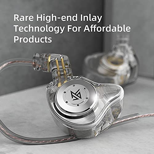 Vosaplk KZ EDX PRO ergonomic in-ear design ensures secure wear.