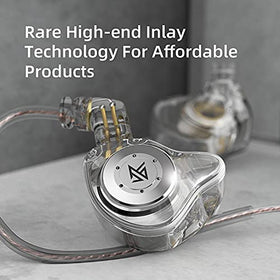 Vosaplk KZ EDX PRO ergonomic in-ear design ensures secure wear.