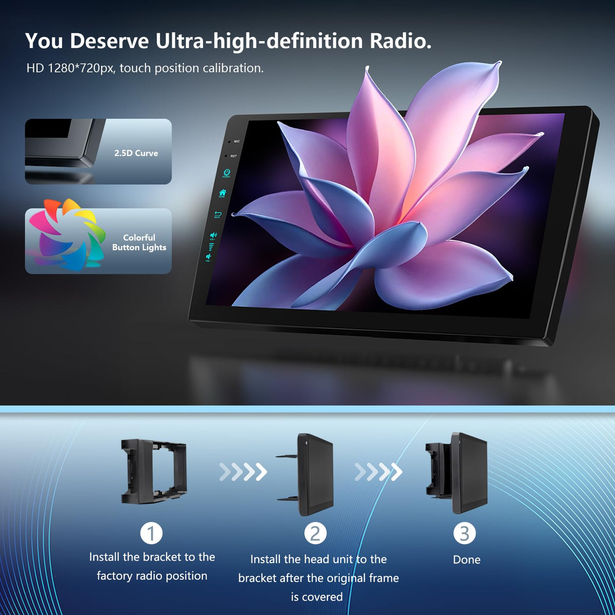 Vosynok 2.5D HD touchscreen with independent cooling maintains smooth performance