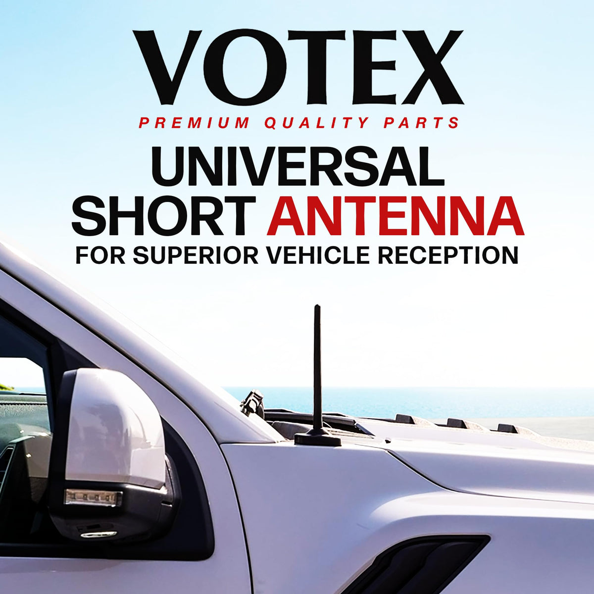 Votex copper coil close-up highlighting enhanced reception and reliable signal