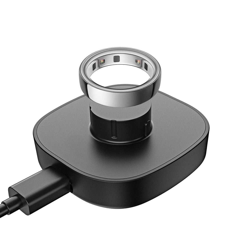 VOVELF Ring Gen 4 charger dock side view showing sturdy cradle for Ring 4