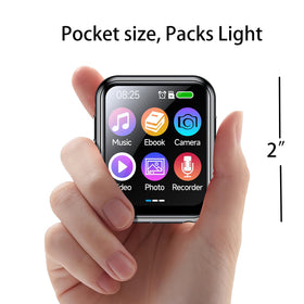 Voxitenus close-up of 2-inch touch screen for easy menu navigation