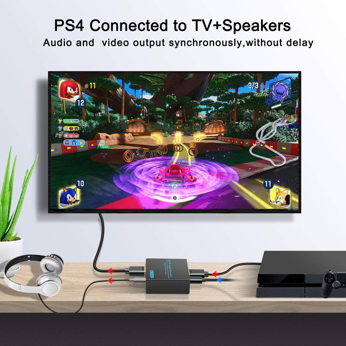 VPFET 4K output setup demonstrates high‑resolution audio-video synchronization