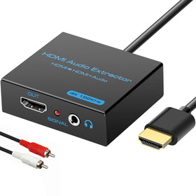 VPFET HDMI Audio Extractor front view showing compact plug‑and‑play design for quick setup