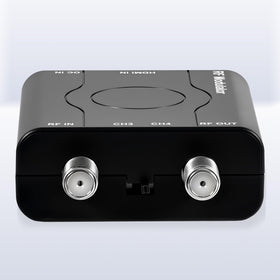 VQP HDM61 connected to a game console illustrating plug-and-play gaming use
