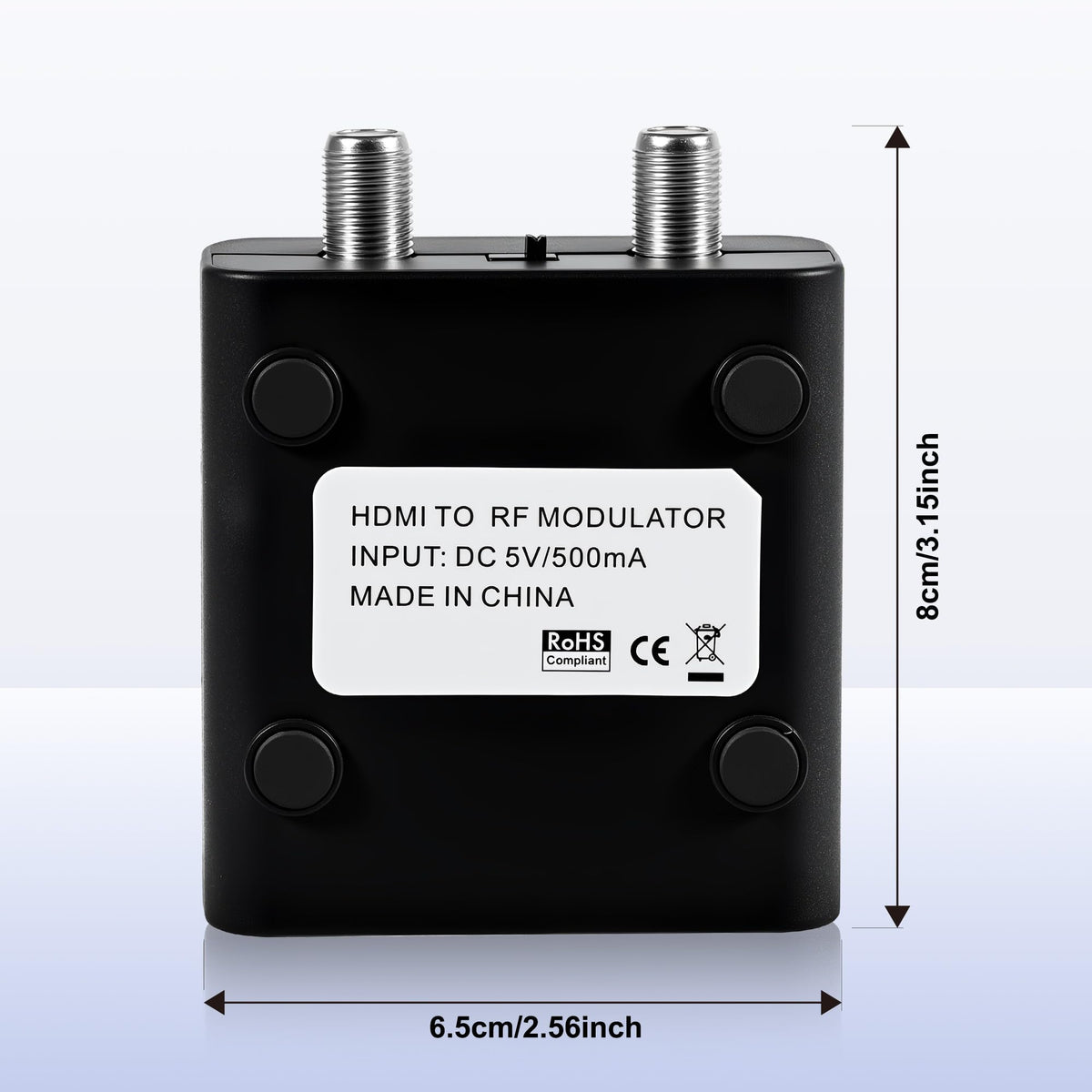 VQP HDM61 with included power cable and packaging for out-of-box readiness