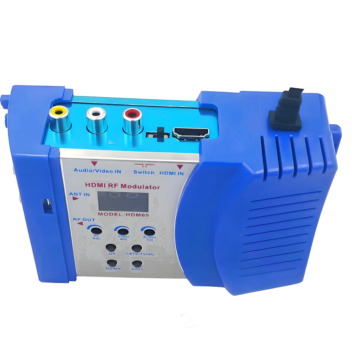 VQP power plug and model label, wide voltage compatibility benefit