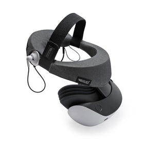 VR Cover front view of PSVR2 head strap cover showing fit and neat finish for comfort