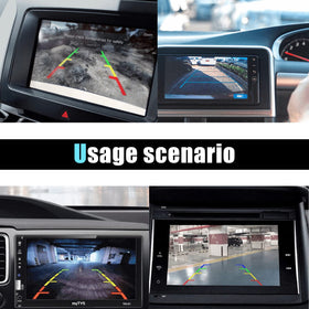 Vrasly camera provides stable signal and real-time images behind the vehicle.
