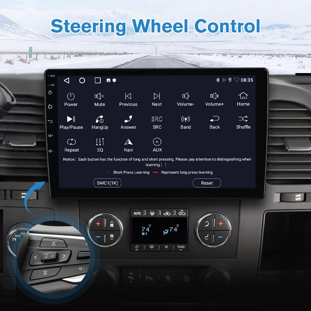 Vratzn 4Core 64GB car radio split-screen multitasking for navigation and apps