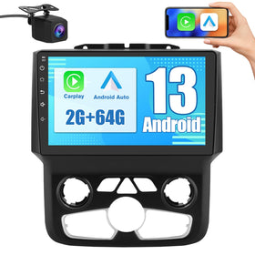 Vratzn Dodge Ram nine-inch dashboard display for immersive entertainment and navigation