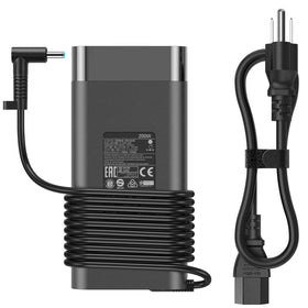 VRAVEK front view of 200W charger showing compact housing and cord, reliable power