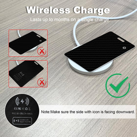 Vrebrey card with water splashes demonstrating IP68 waterproofing