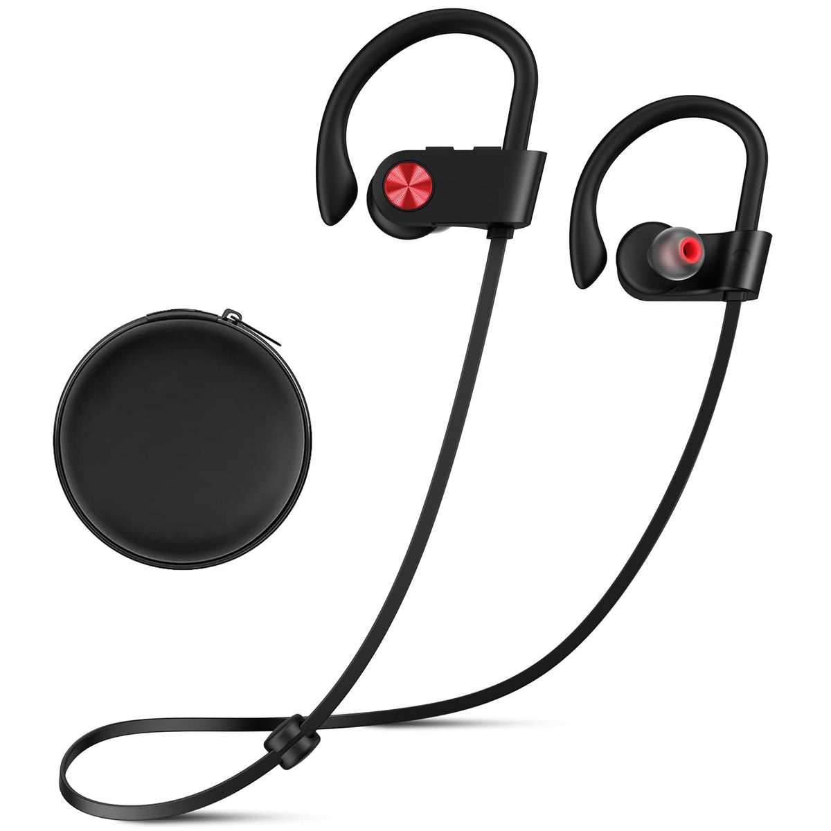 VRIFOZ Bluetooth Headphones front view for active wear