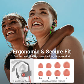 VRIFOZ wireless headphone controls simplify tracking changes and calls.