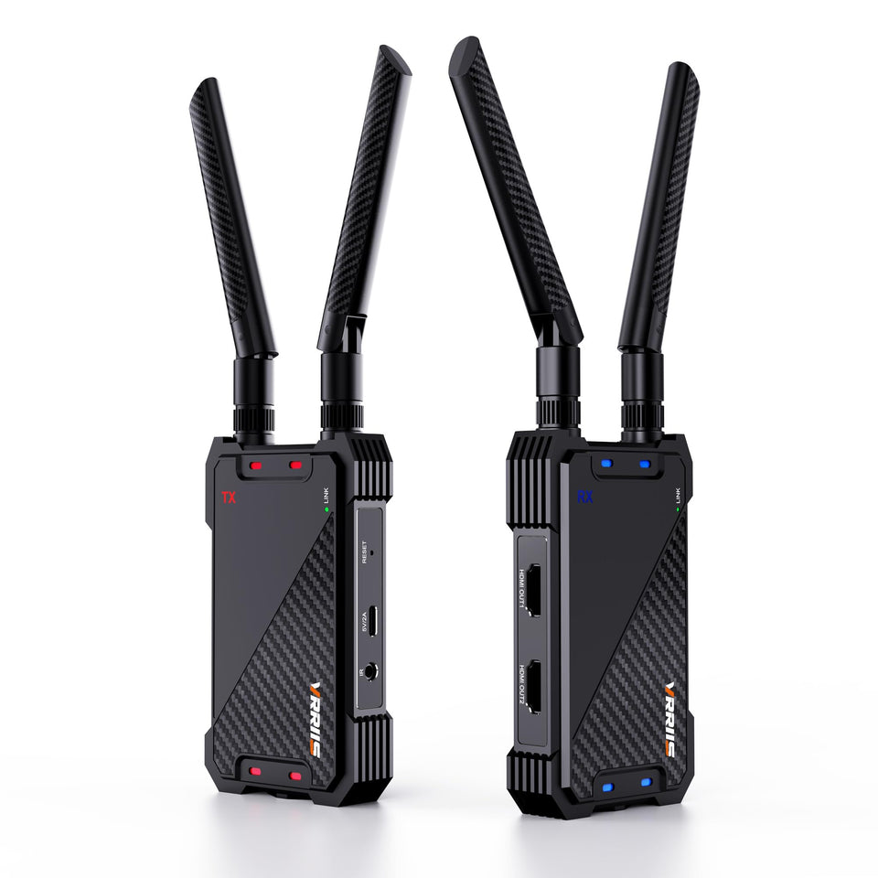 Vrriis wireless HDMI transmitter for seamless source connection and setup