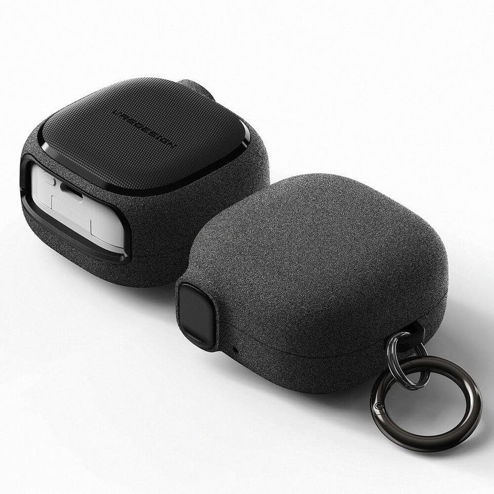 VRS DESIGN Buds4 Pro case lock secures the lid for travel