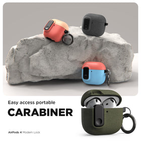 VRS DESIGN AirPods 4th Gen capri installation and removal kit shown