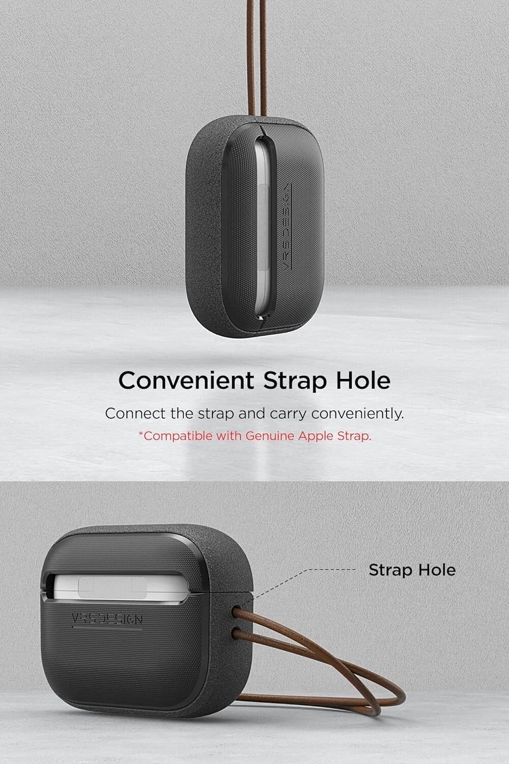 VRS Design Modern AirPods Pro 2 case durable materials resist scratches