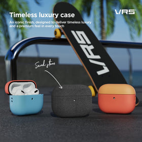 VRS Design Modern AirPods Pro 3 case, right side, easy access to charging port