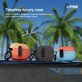 VRS DESIGN next to key for scale to show compact protective size