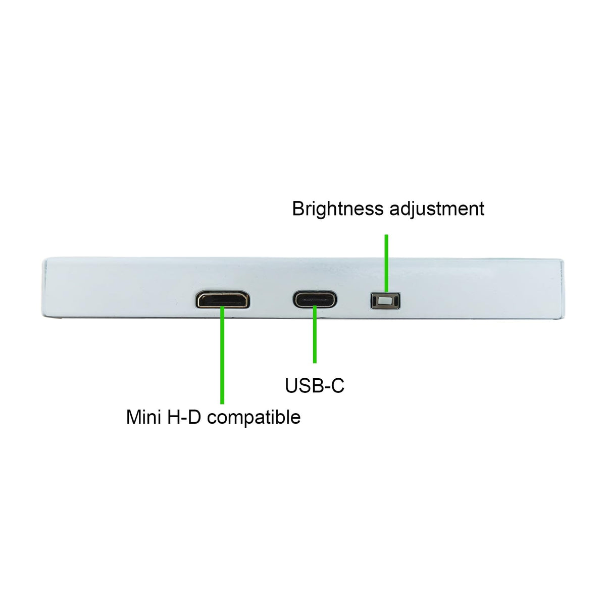 VSDISPLAY 75x75mm mount for flexible desk or wall installation.