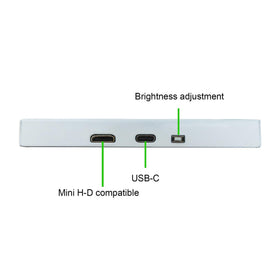 VSDISPLAY 75x75mm mount for flexible desk or wall installation.