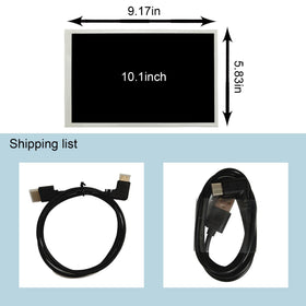 VSDISPLAY packaging includes monitor plus two cables.