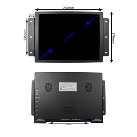 VSDISPLAY compact 10.4-inch design suitable for small spaces