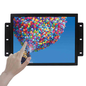 VSDISPLAY 12.1-inch monitor side ports enabling flexible machine connections.