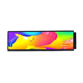 VSDISPLAY 12.6-inch IPS monitor front view showing crisp colors for DIY builds