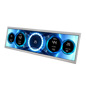 VSDISPLAY 14.5-inch monitor front view, ideal as a compact secondary display for PC builds.